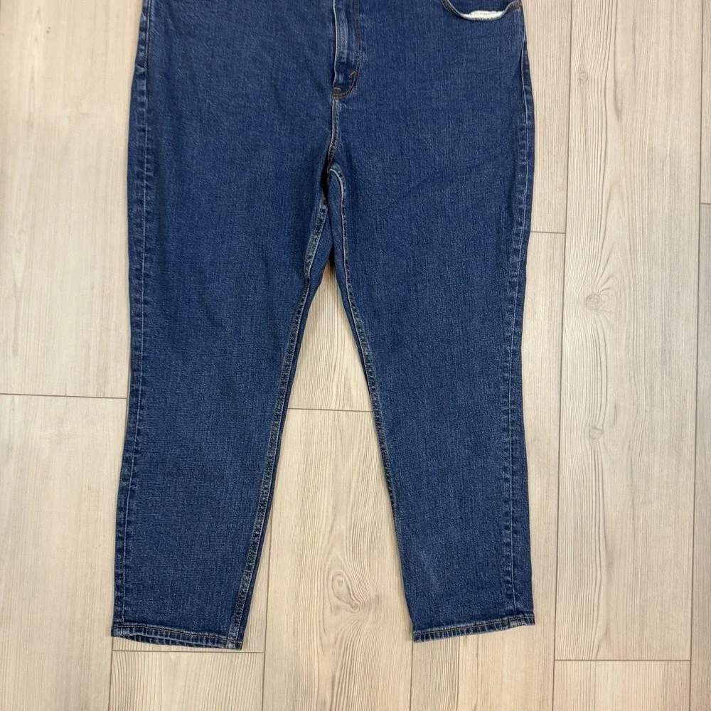 Abercrombie‎ & Fitch 33/16S Skinny High Rise Blue Jeans Curve Love